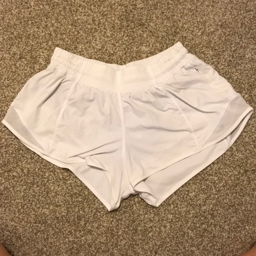 Lululemon White Shorts
